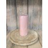 Růžová svíčka - velká