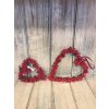 Červené srdíčko z bobulí-velké