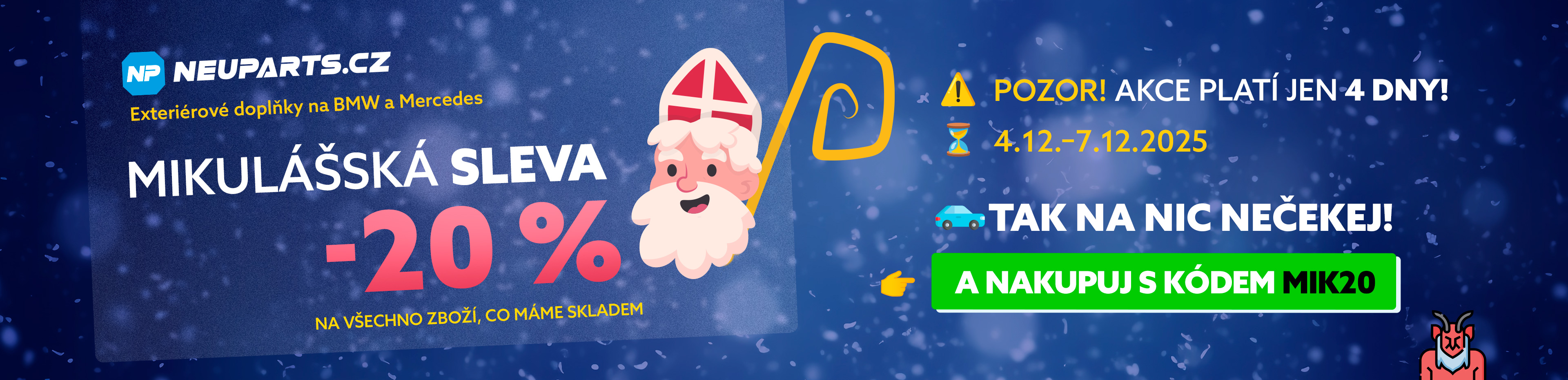 Mikulášská akce 2025