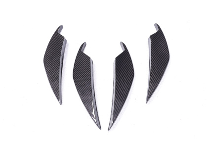 Lišty na přední nárazník - Canards - BMW M3/M4 - G80/G81/G82/G83 - DRY CARBON