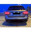 Rear Diffuser 63 AMG Look – Mercedes C-Class W205/S205 – GLOSS BLACK