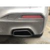 Exhaust Tips - Square - BMW 5 Series G30/G31 - GLOSS BLACK