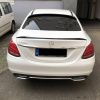 Subtle C63 Look Trunk Spoiler for Mercedes C-Class - W205