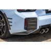 Rear Bumper Trim Strips - BMW M2 G87 - DRY CARBON