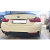 Difuzor na BMW 4 - F32/F33/F36 - černý lesk