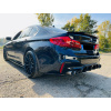 Difuzor na BMW 5 - G30/G31 - M5 design - černý lesk