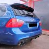 Rear Diffuser for BMW 3 Series – E90/E91 – Pre-Facelift – GLOSS BLACK