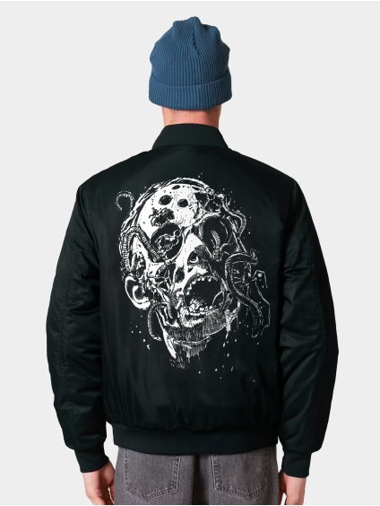 Bomber Jacket Rotting Head by Michal Škapa