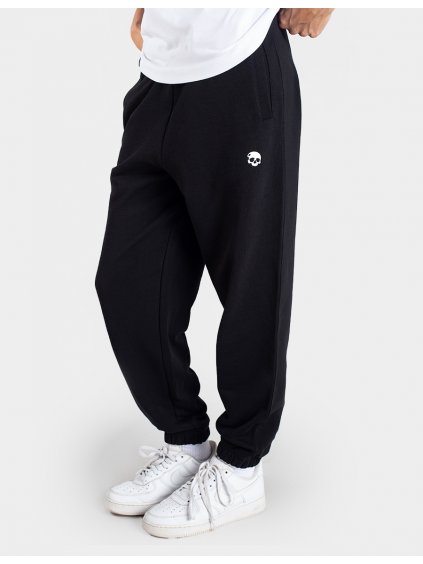 sweatpants black mid girl