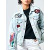 9982 f 4 Custom Denim Jacket nr. 027
