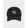 1 Dad Cap Black NE front