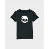 7618 detske triko big white skull velikost 9 11y