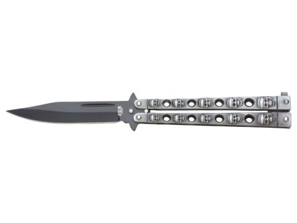 14228 joker jkr352 motylek zamak skulls 100mm