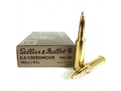 S&B 6,5 Creedmoor FMJ BT 9,1g