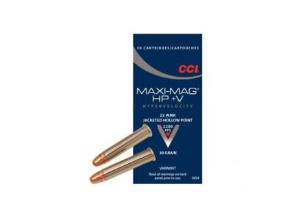 22 wmr maxi mag v 30 gr jhp