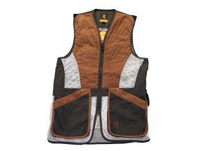 browning pro sport camel shooting vest