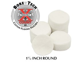 Boretech Patche X-count .25-.284 250ks KULATÉ