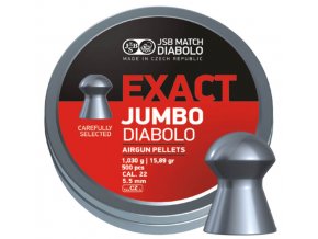 Diabolo JSB Exact Jumbo 5,5 mm 250 ks