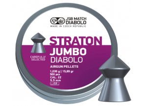 Diabolo JSB Straton Jumbo 5,5 mm 250 ks