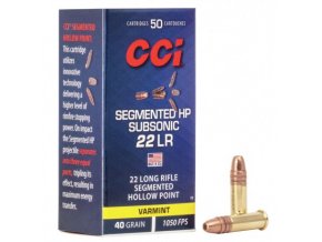 22 lr segmented hp 40 gr hp sub sonic