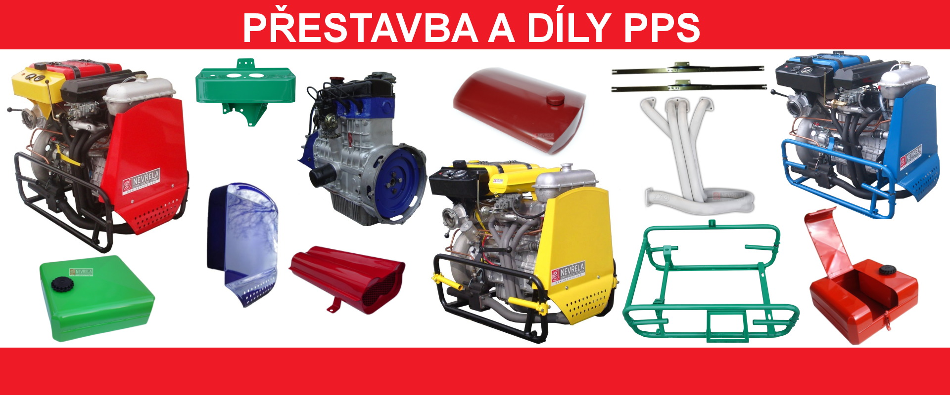 Přestavba a díly PPS