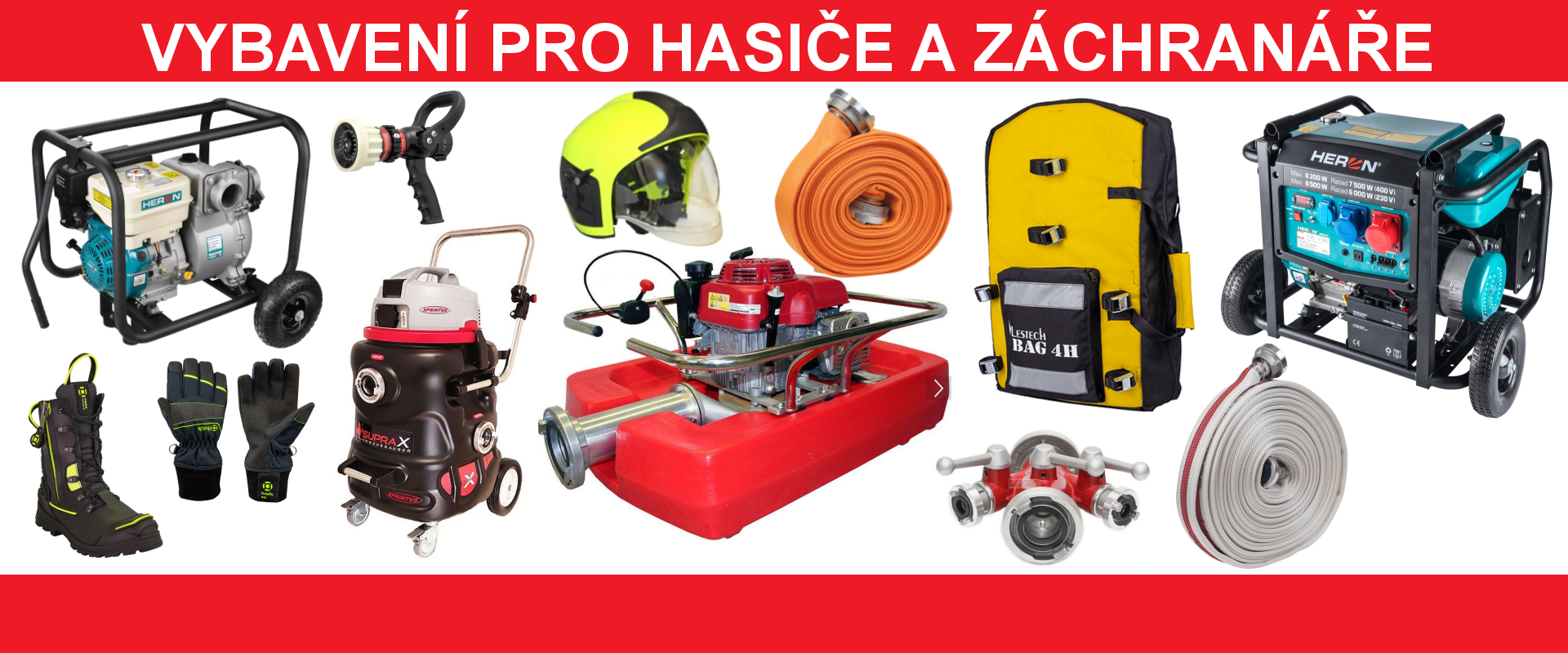 Vybavení pro hasiče a záchranáře