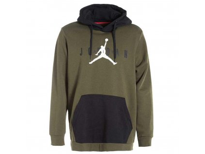 Jordan Jumpman Air Fleece Hoodie "Olive Canvas"