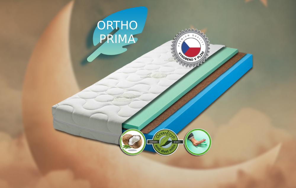 Zdravotní matrace Ortho Prima 1+1