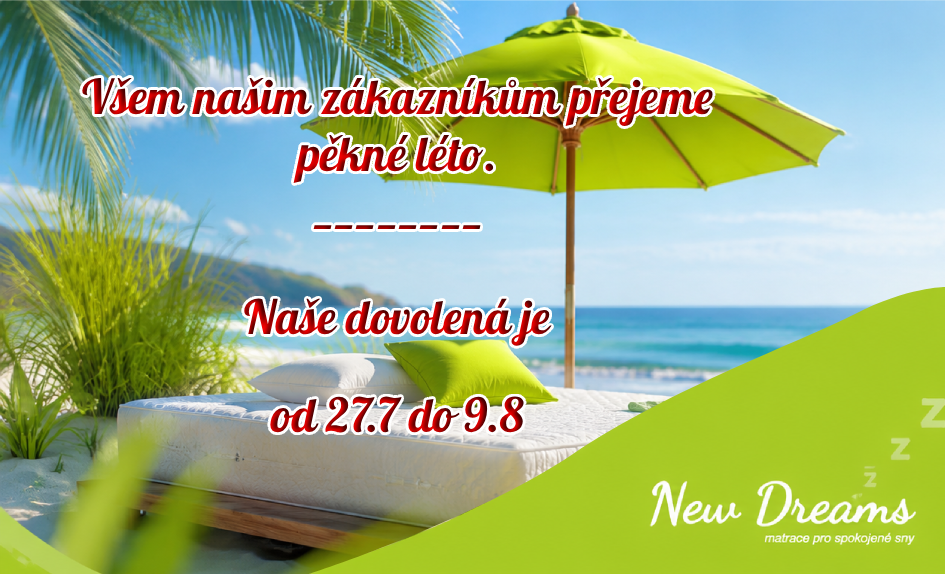 Letní dovolená 27.8-9.8.2026