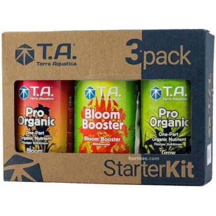 Terra Aquatica Starter Kit Pro Organic + Bloom Booster 3pack