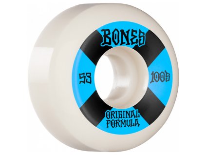 bones 100s 4 v5 sidecut wheels 100a white 53mm 1