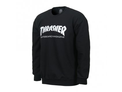 Mikina Thrasher Skate Mag Crewneck Black