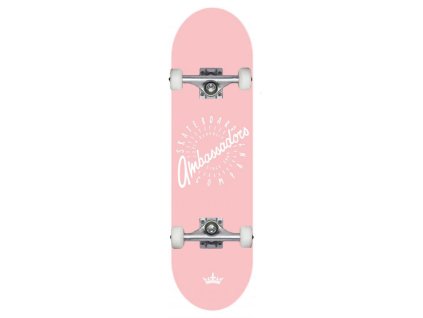 Komplet Skateboard Ambassadors Spin Real Pink 7,75