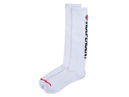 INA SP19 ACCS Socks Directional Tall White