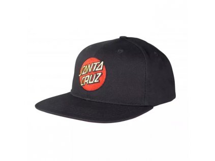 SANTA CRUZ Classic Dot Snapback Black