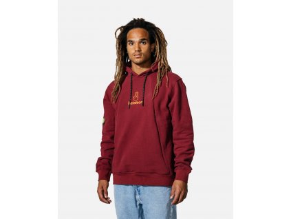 Bataleon snowproof delta hoodie 2023 2024 ruby wine apparel 2