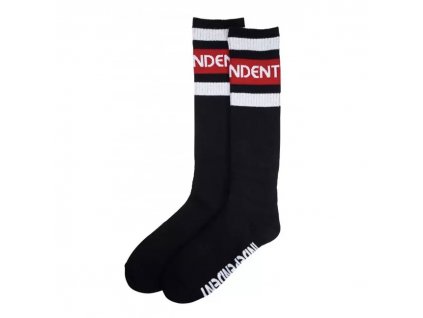 indepenent B:C Groundwork Tall Socks Black