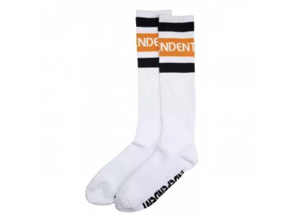 NDEPENDENT B:C Groundwork Tall Socks White