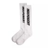 INDEPENDENT BTG Shear Socks White