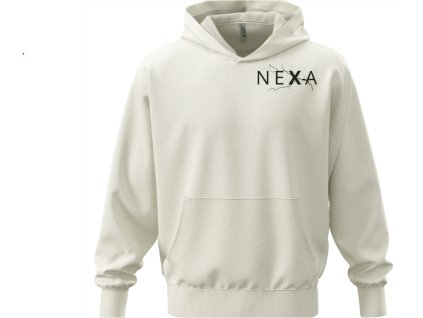 Těžká oversize unisex mikina s kapucí Nexa