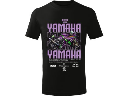 YAMAHA R6 FONDO NEGRO cerne