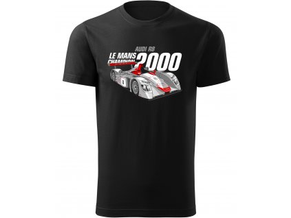 2000 Audi R8 cerny