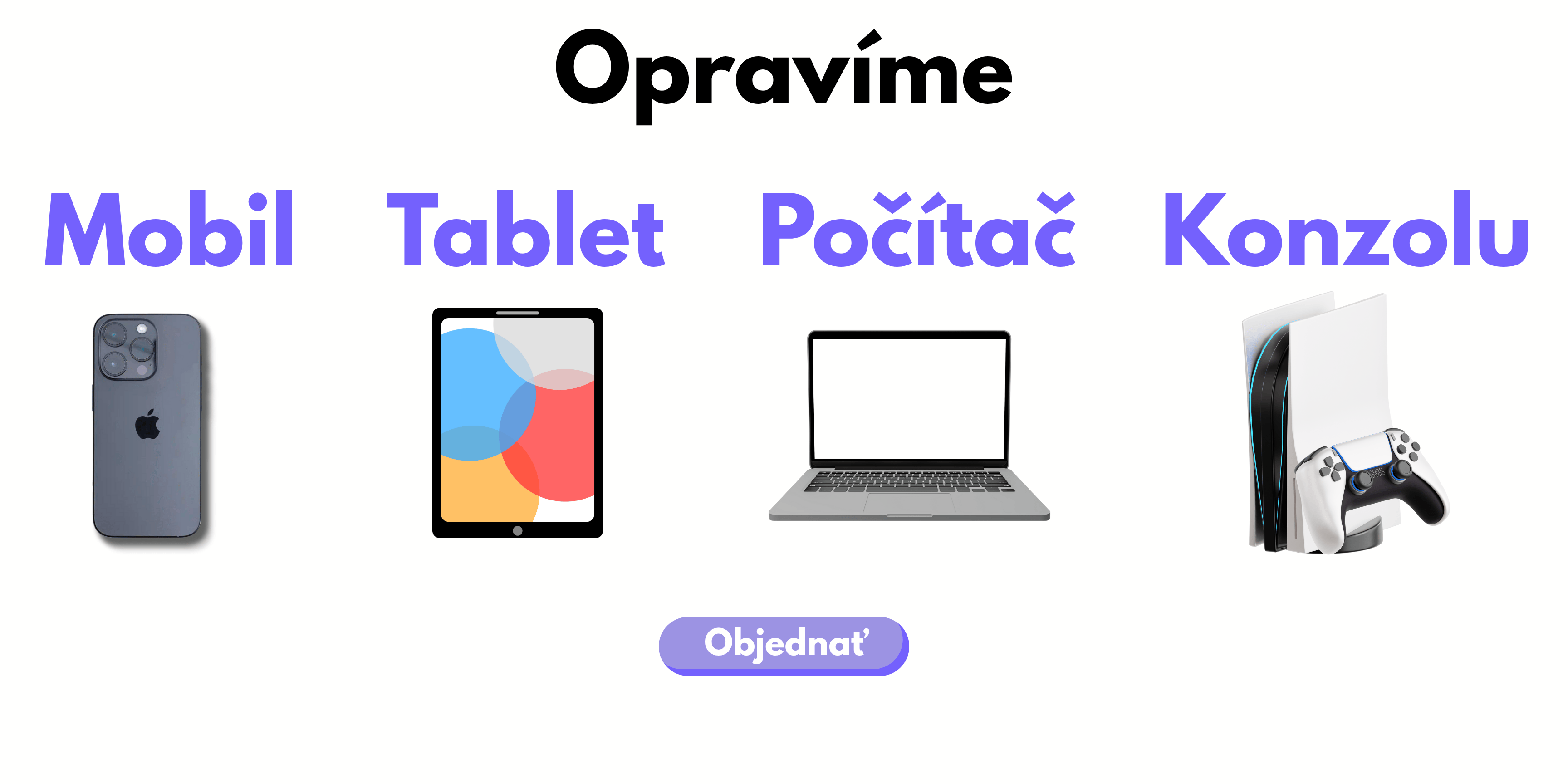 Serivs mobilov počítačov a hernych konzol