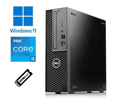 Dell Precision 3431 SFF s procesorem i5-8500, kompaktní a výkonná pracovní stanice pro profesionály.