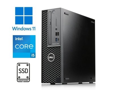 Kompaktní pracovní stanice Dell Precision 3430 SFF s Intel Core i5-8500 pro náročné profesionální použití.