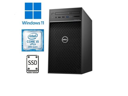 Dell Precision 3630 Tower - i7-8700k - 64 GB - 500 GB SSD - RTX 4000