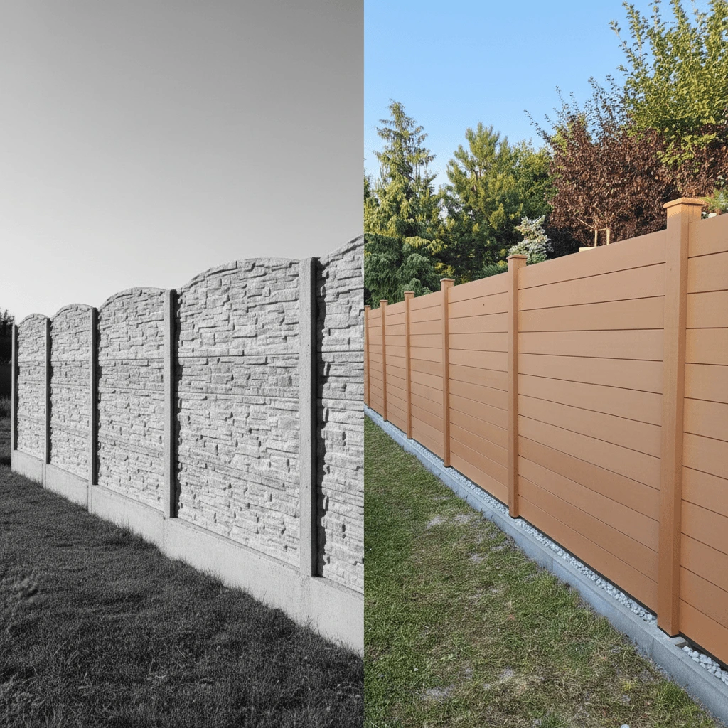 WPC plot vs. betonový plot? Jaký je dnes skutečný rozdíl?