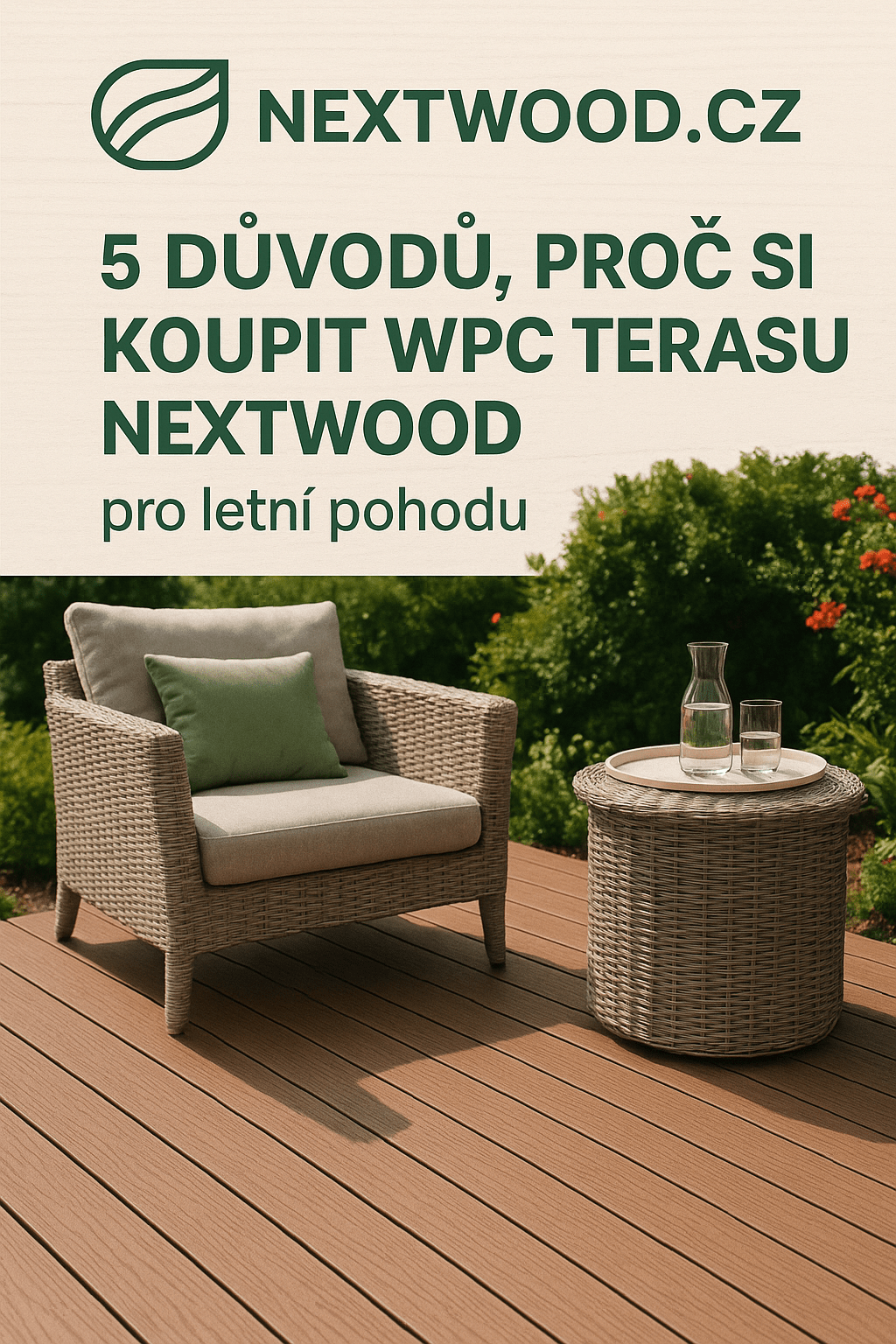 5 důvodů, proč si letos pořídit WPC terasu od Nextwoodu