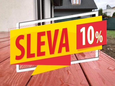 Letní sleva 10 % na terasová prkna 3D line