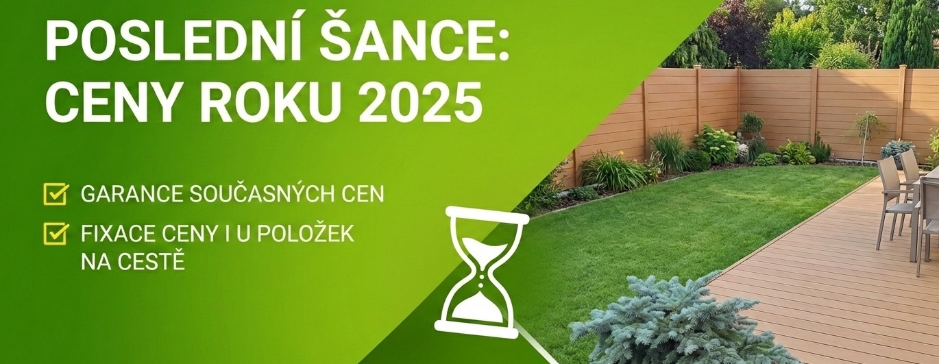 Poslední šance na nákup za ceny z roku 2025